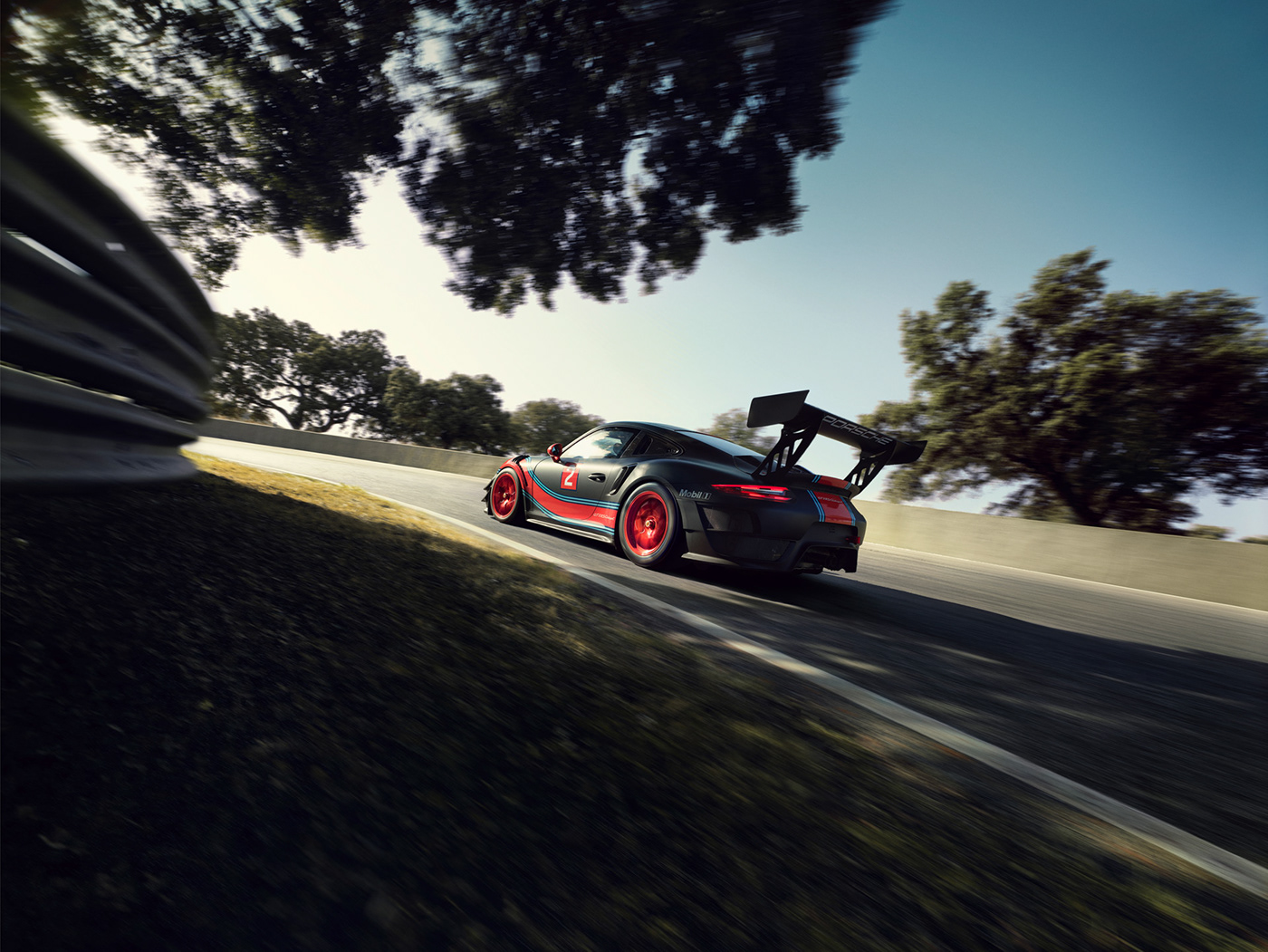 Porsche GT2 Porsche 911 patrick dempsey Racing track brand-new ClubSport