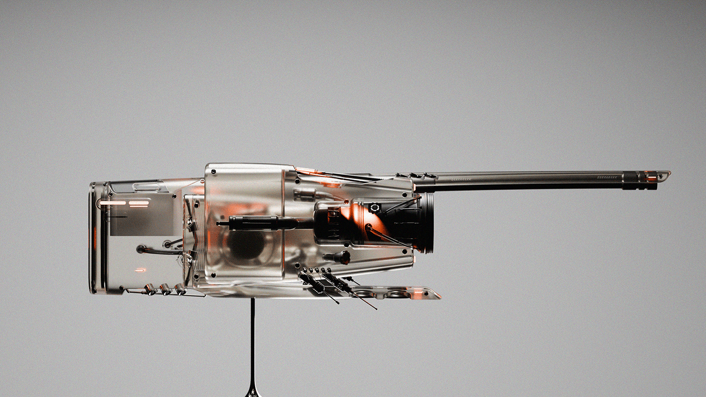 spaceship Scifi Digital Art  artwork concept art digital illustration 3d modeling blender blender3d cycles