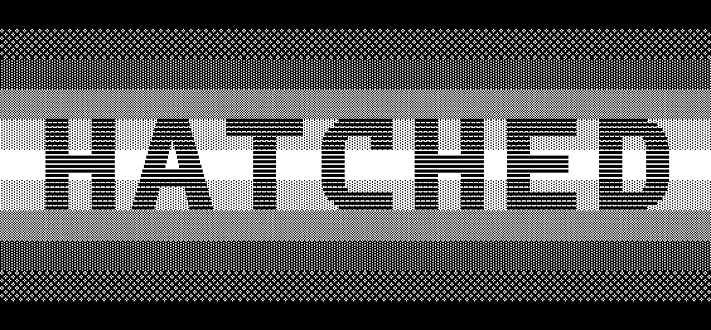 monospaced Typeface Interface Retro Glitch icons Display dingbats