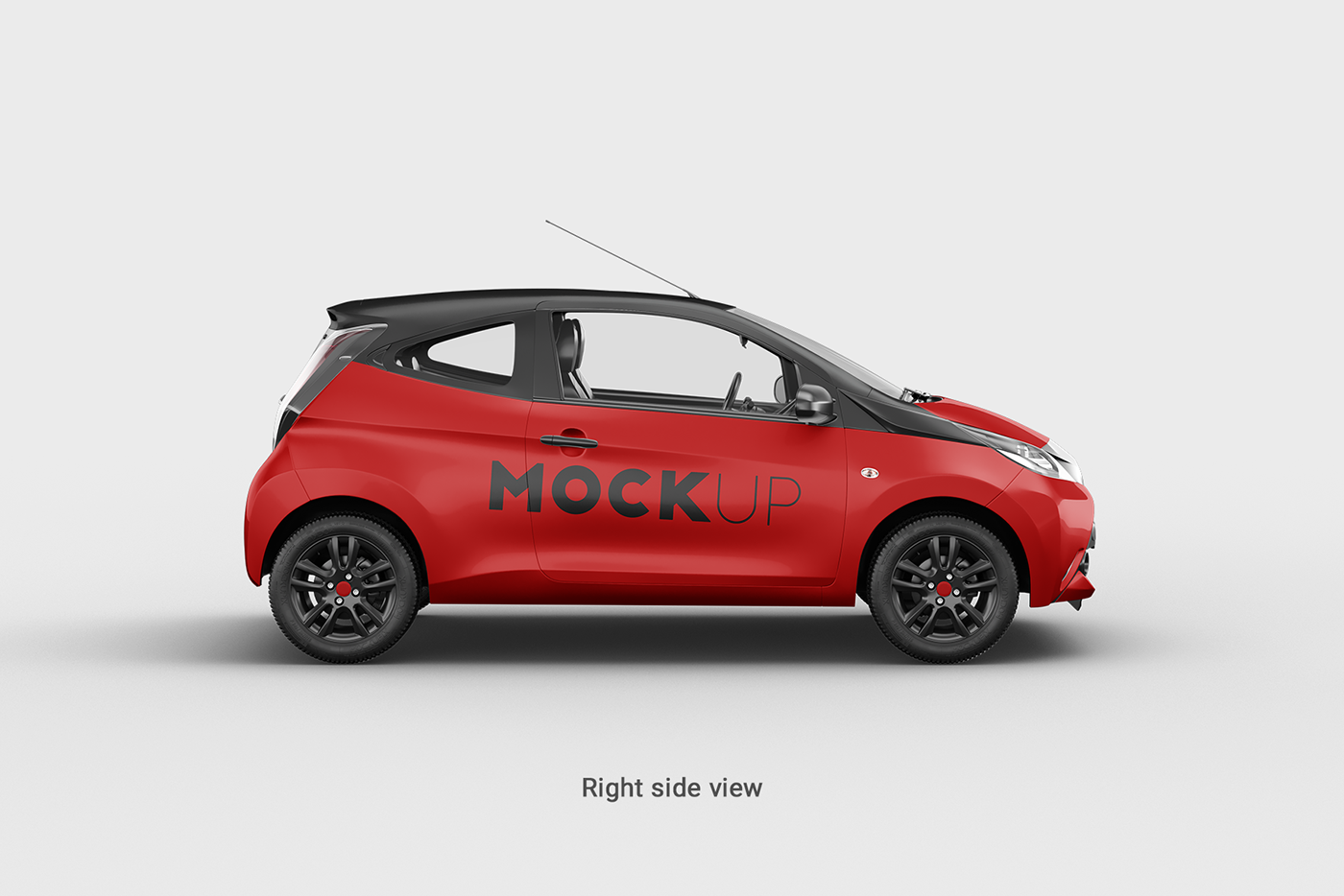 Vehicle mockup city car graphic Mockup template business wraps identity artwork brand