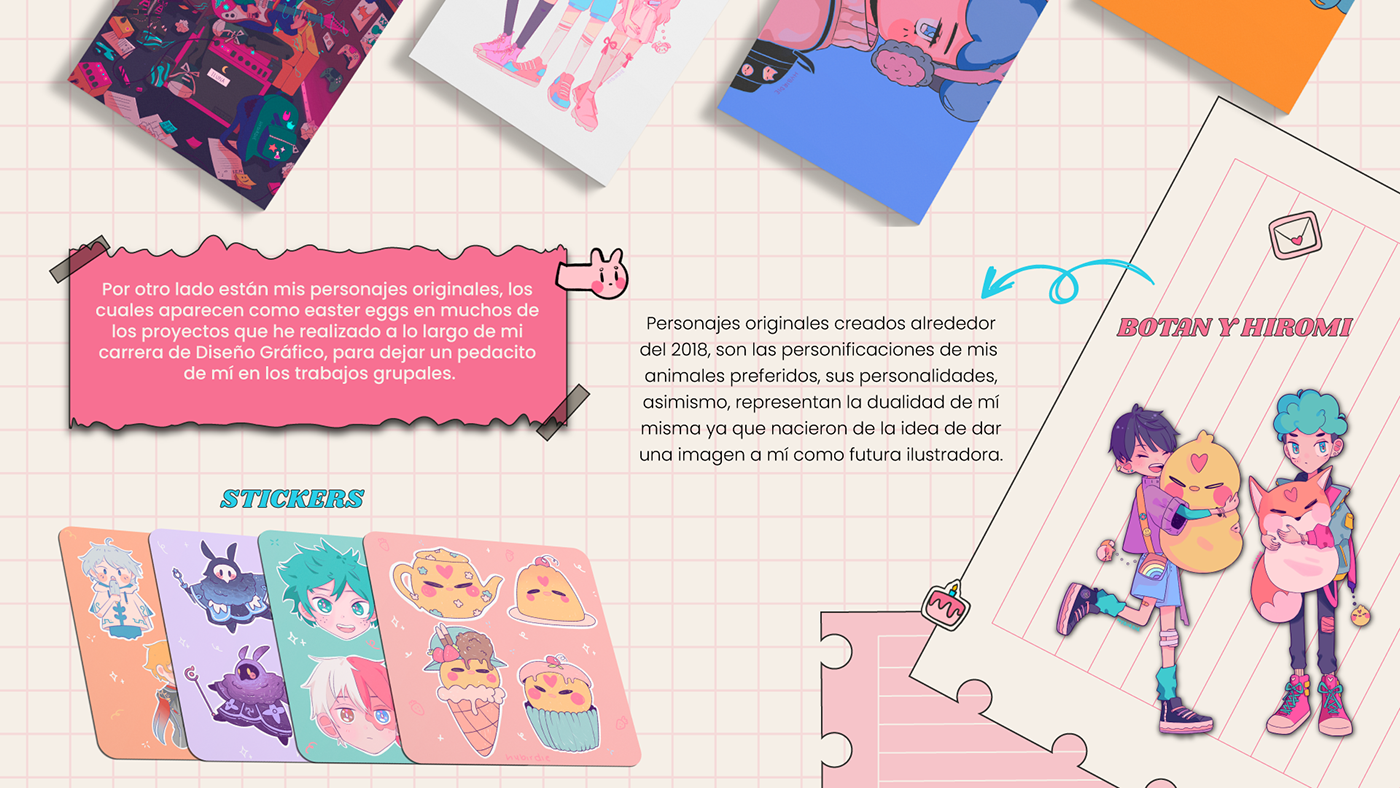 ilustracion diseño personajes artist ilustration graphic design  diseño gráfico Character design  portfolio portafolio