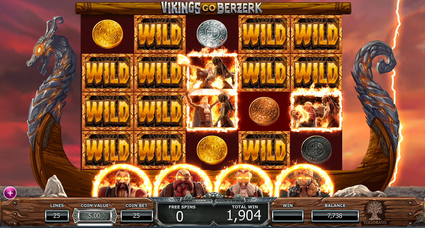 slot vikings blaauw gambling animation  casino yggdrasil