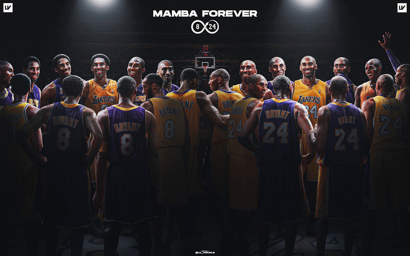 basketball Digital Art  Kobe Bryant Lakers NBA poster SMSports sport sports Sports Design
