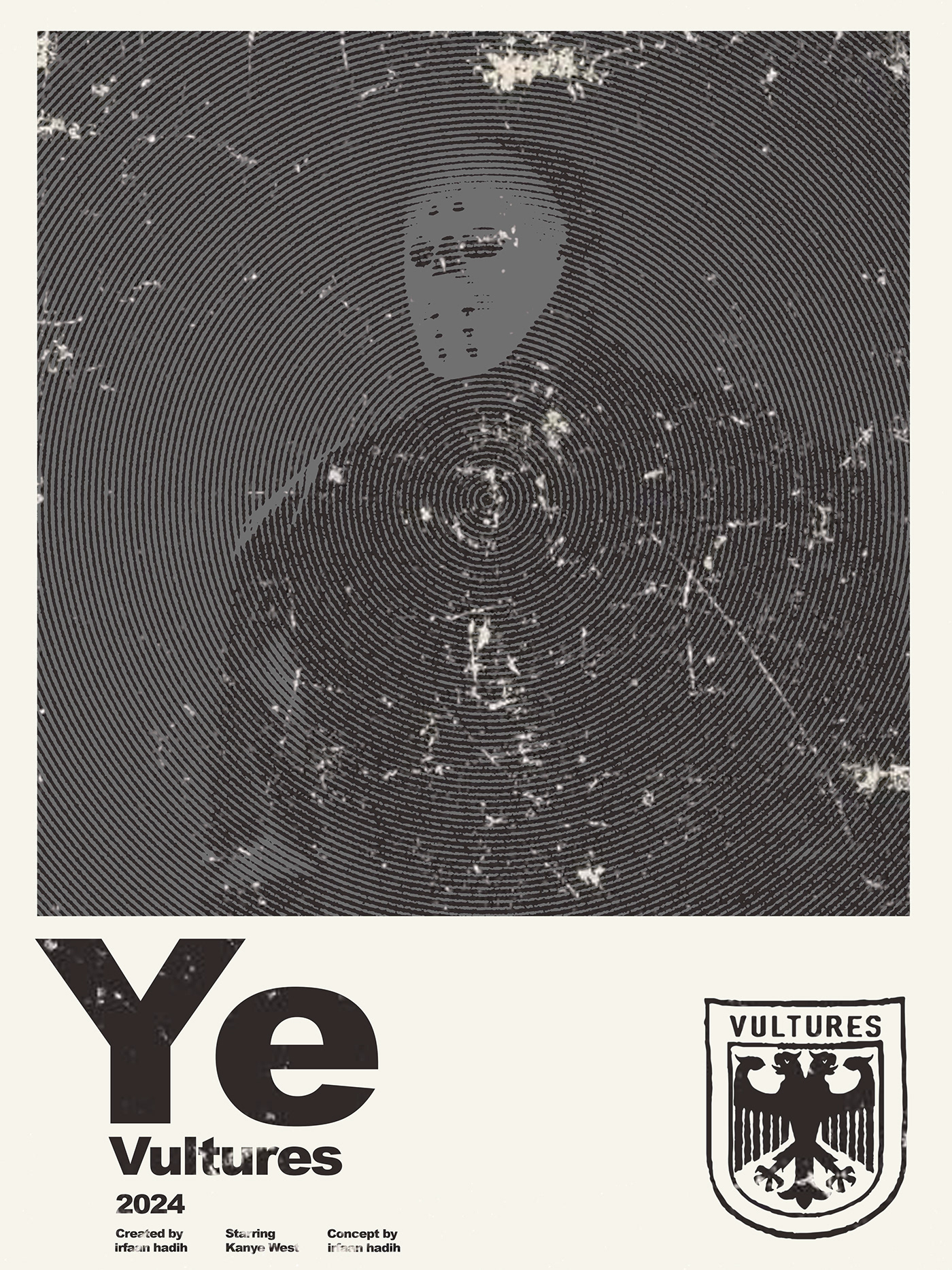 Kanye West ye graphic design  posters Vultures