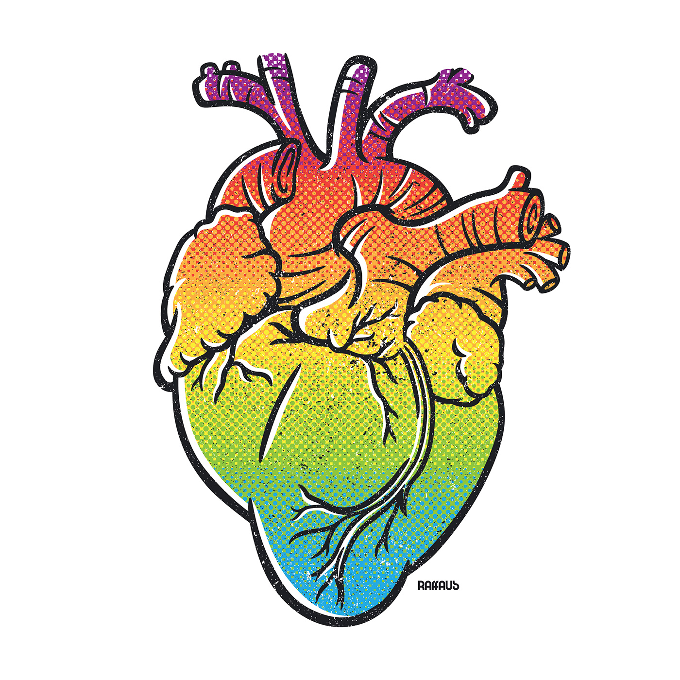 adobe illustrator apparel artwork Digital Art  digital illustration heart ILLUSTRATION  T-Shirt Design tshirt vector