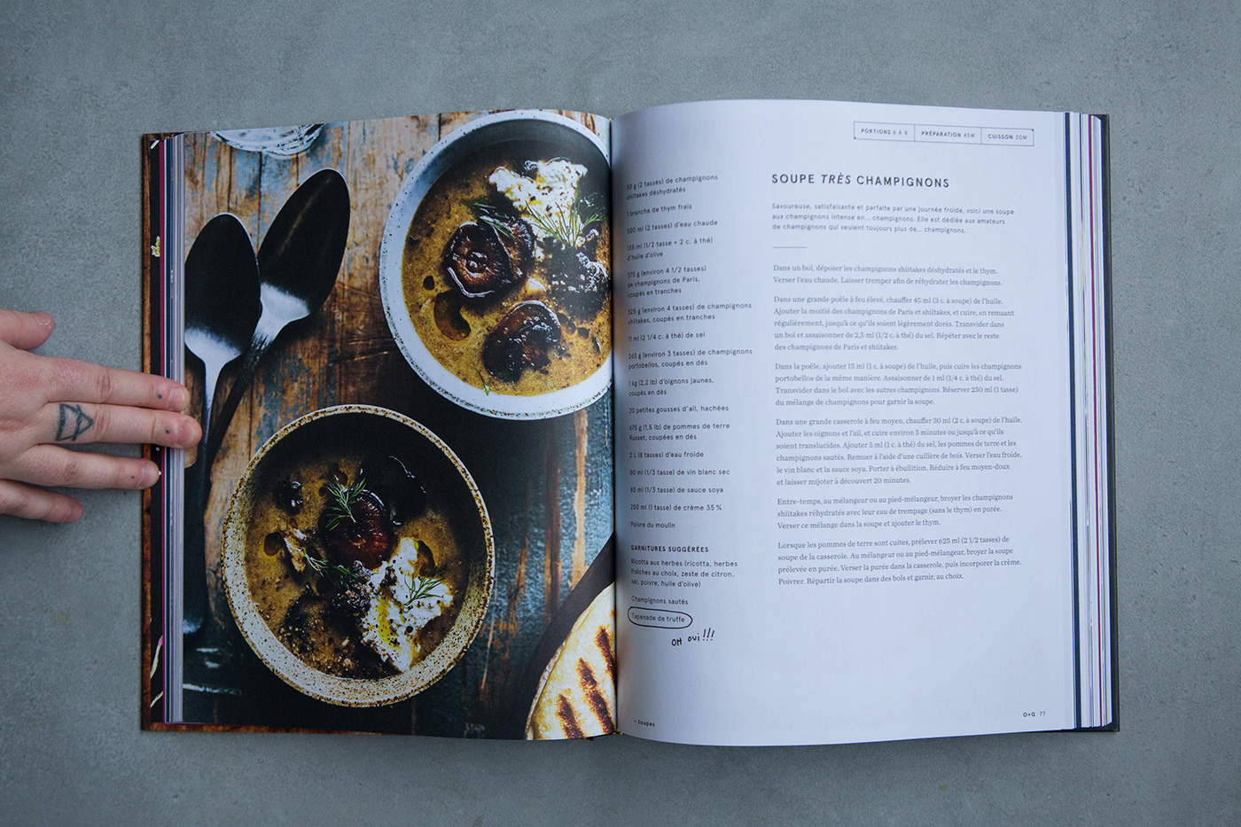 livre de cuisine cookbook editorial design  design editorial livre book art direction  cook restaurant