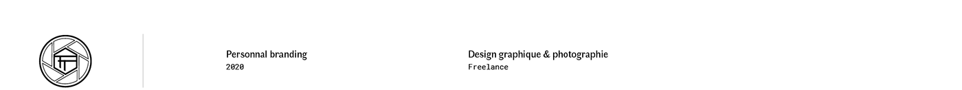branding  personal thomas tessier Montreal design graphic logo print photographe Freelance