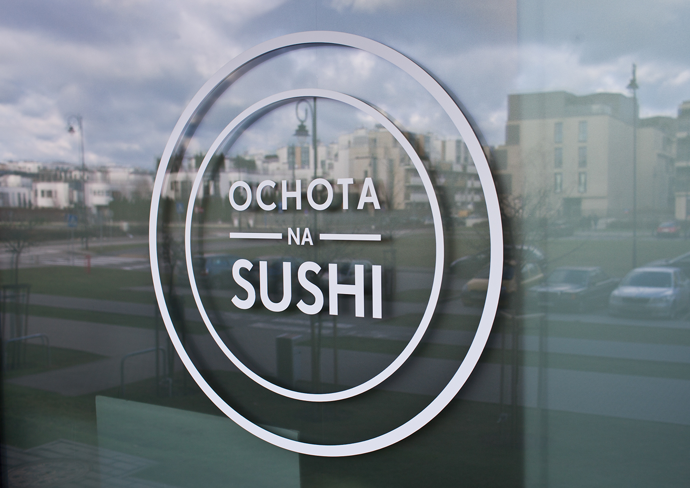 Sushi restaurant logo Logotype CI warsaw