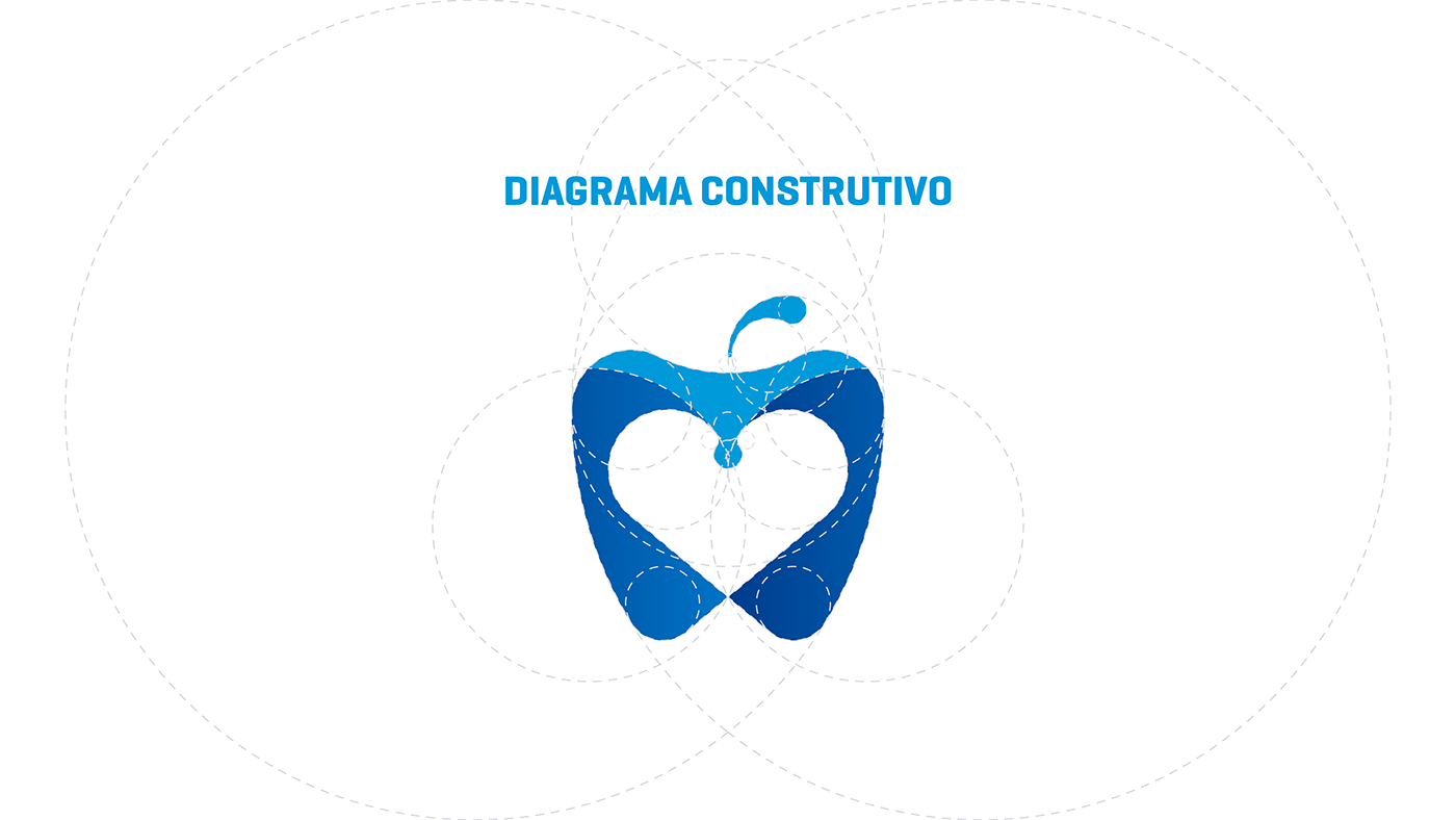 marca brand branding  rebranding logo Logotipo Logomarca dentista Odontologia Proporção Áurea