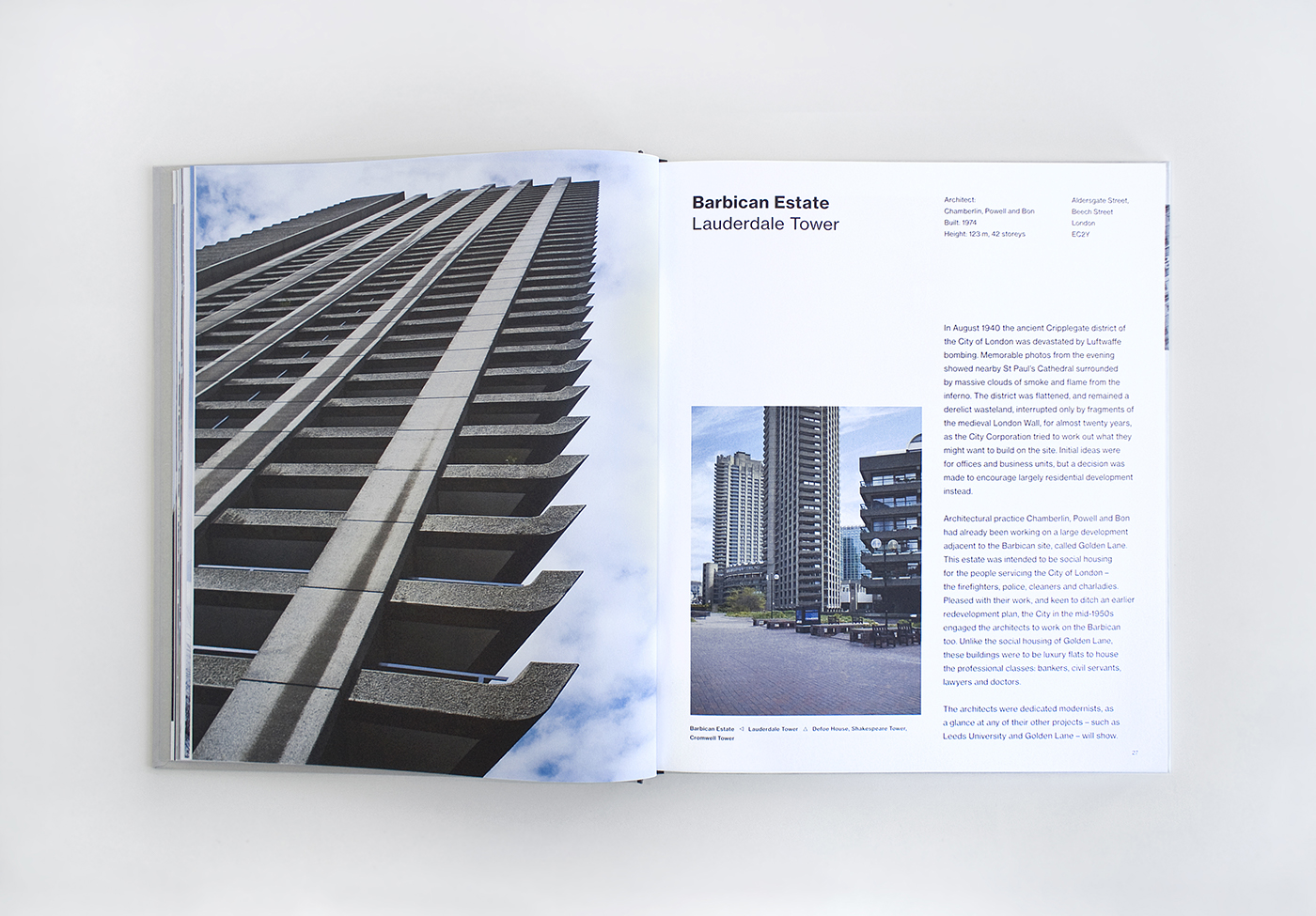 Brutalism London post-war architecture ILLUSTRATION  Social housing paper model modernism pop-up city