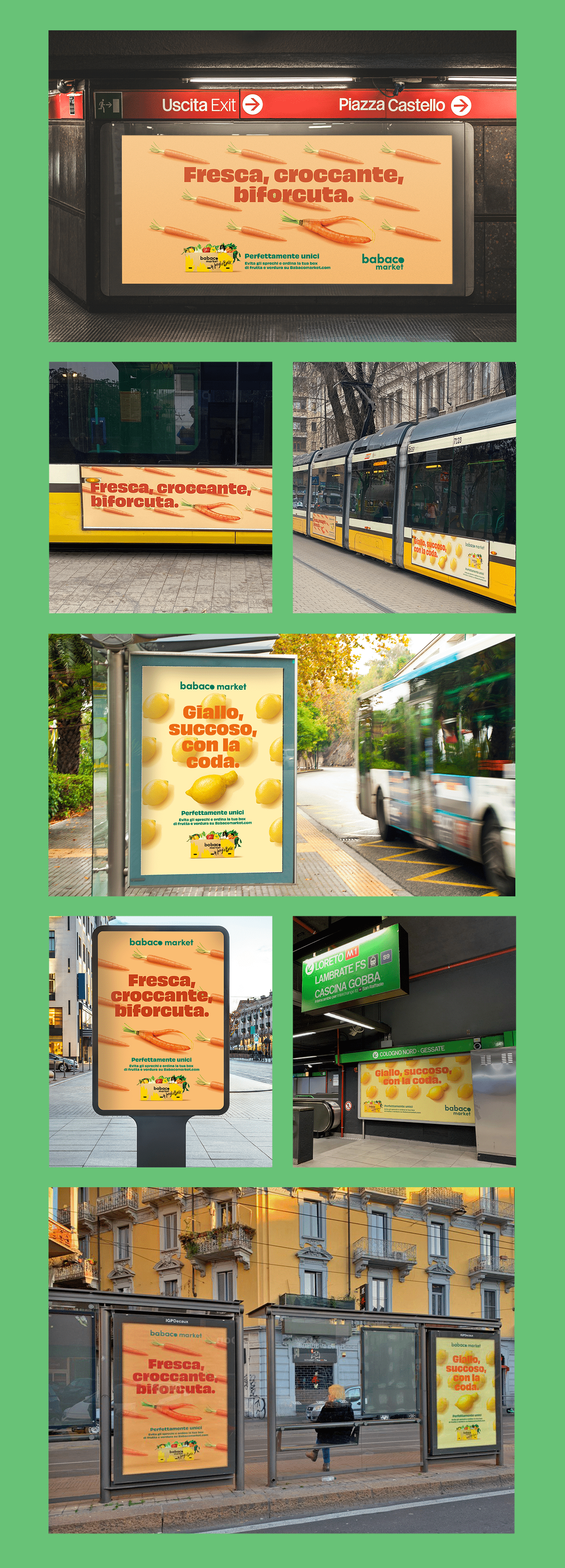 advertisement Advertising  colorful Food  OOH Campaign photoshop pop print advertising Sustainability video