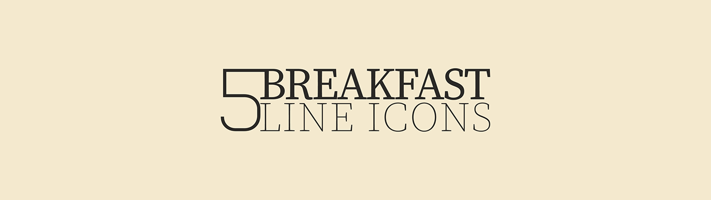 Vector Illustration outline Icon food illustration app breakfast line art line Collection set