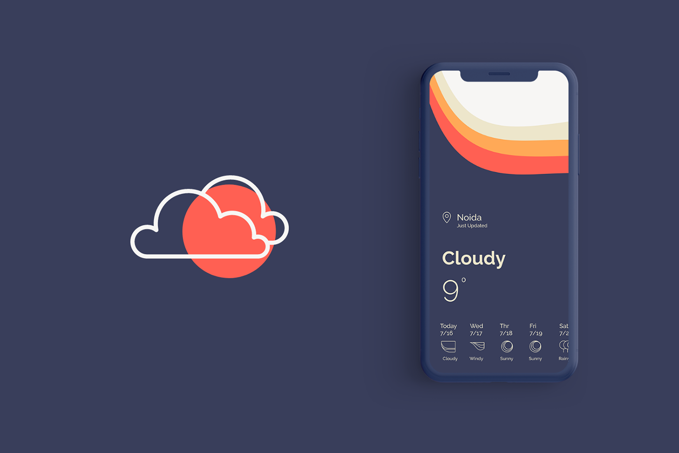 weather weather forecast app design visual design Design Inspiration