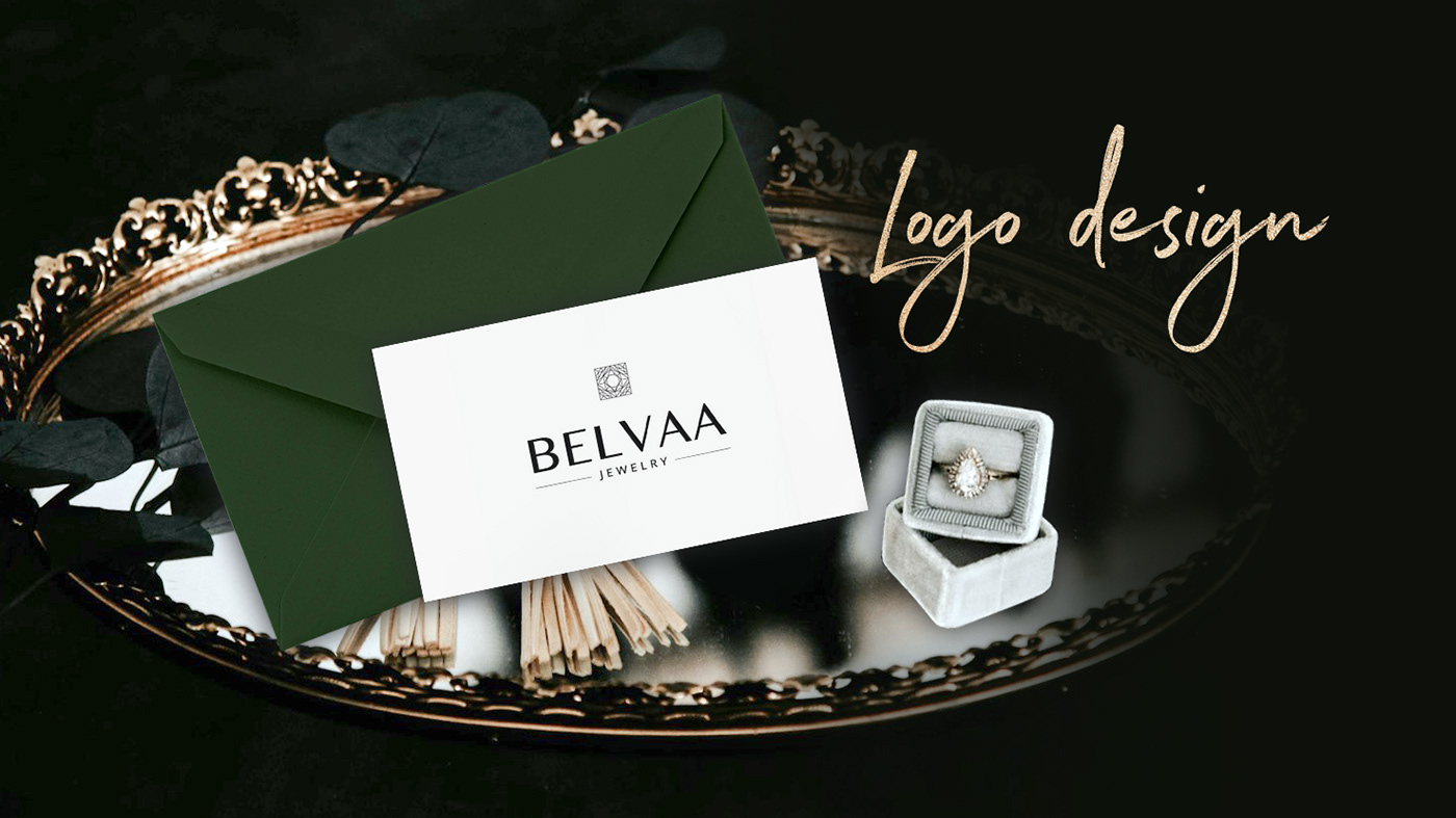 diamond  jewelry luxury brand branding  identity logo dubai design package