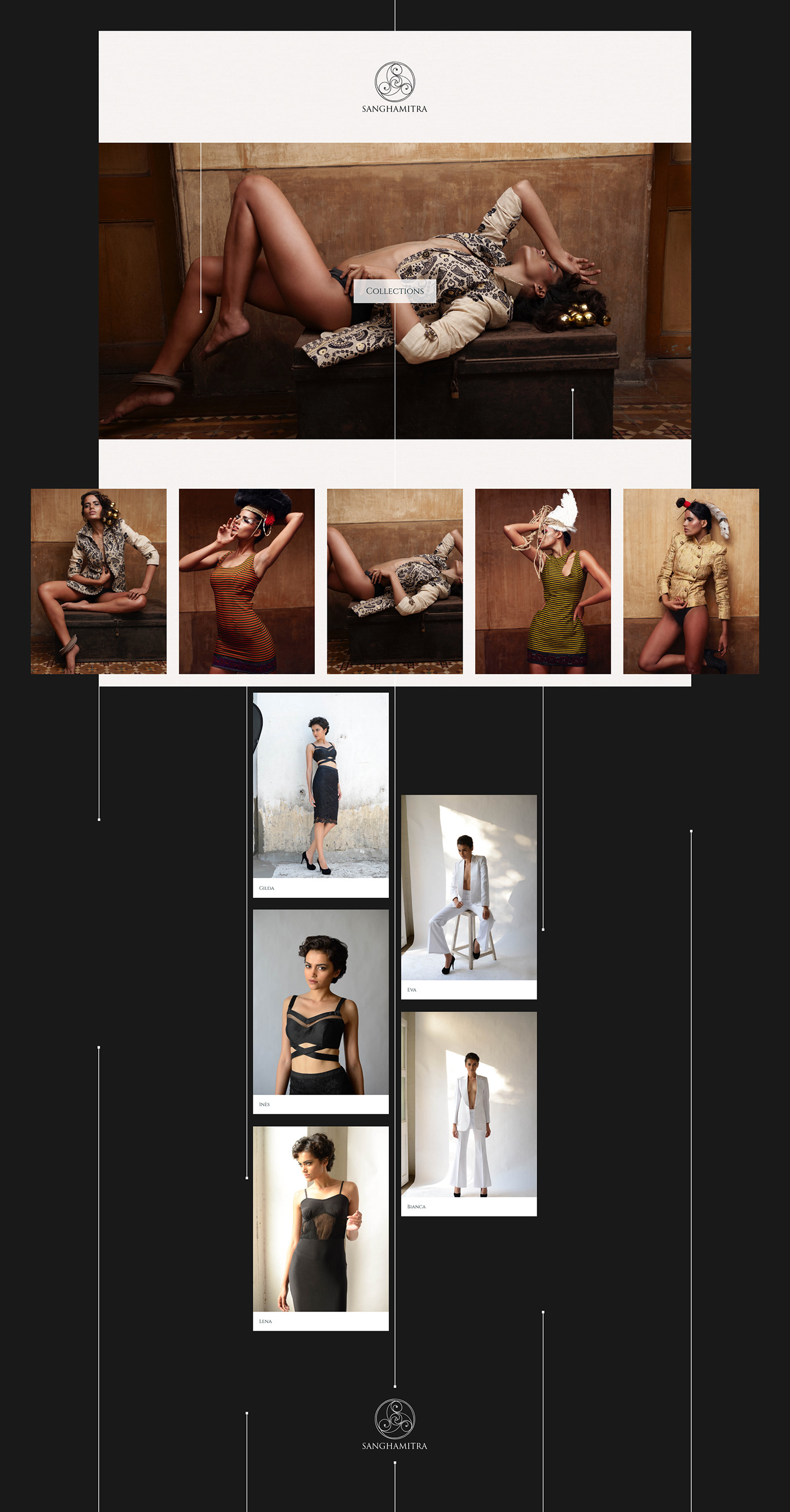Fashion  Web Design  Website landing page webshop