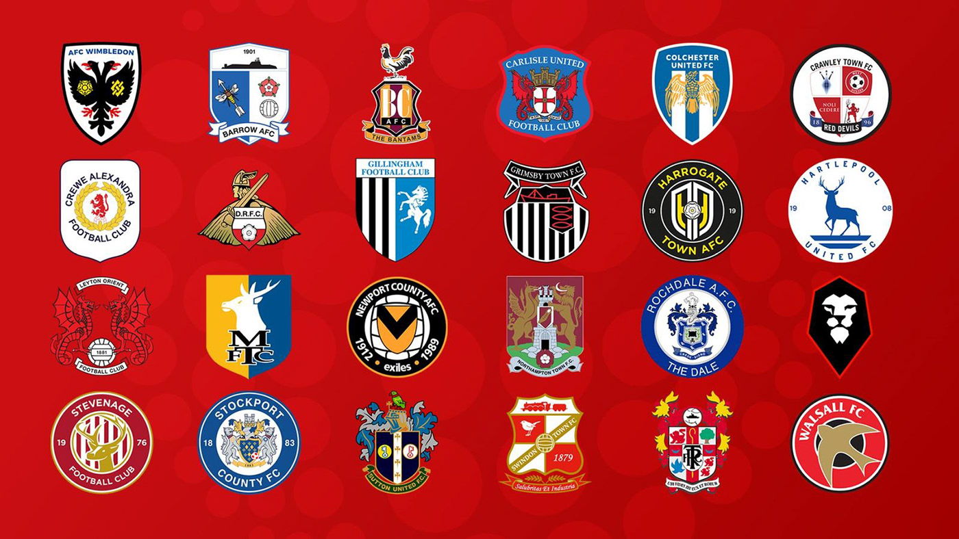 Retro retakes for League Two 2022/23 on Behance