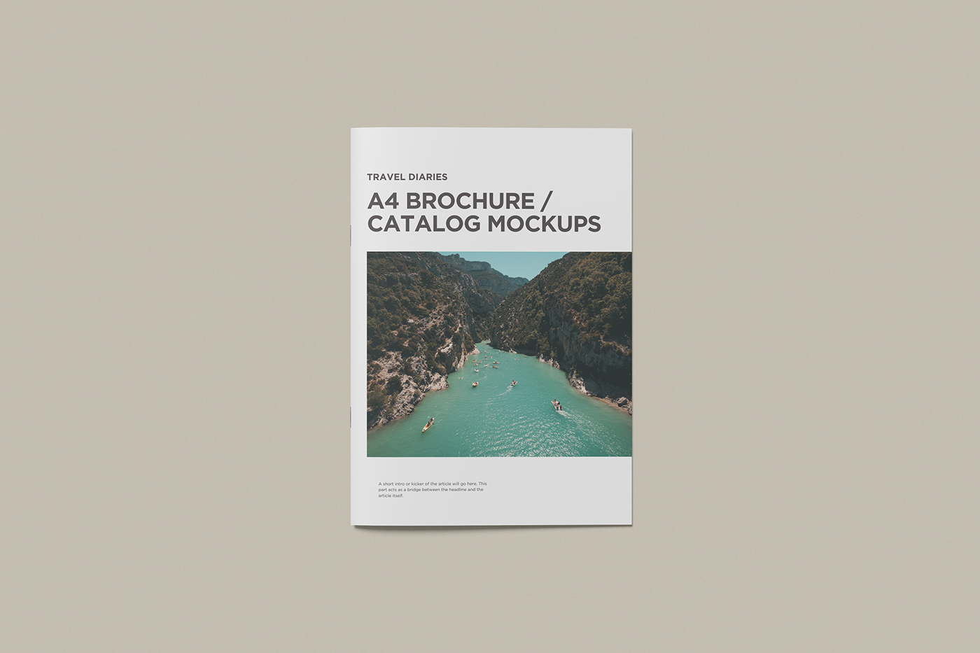 brochure catalog magazine Mockup paper Printing editorial AnnualReport book cover