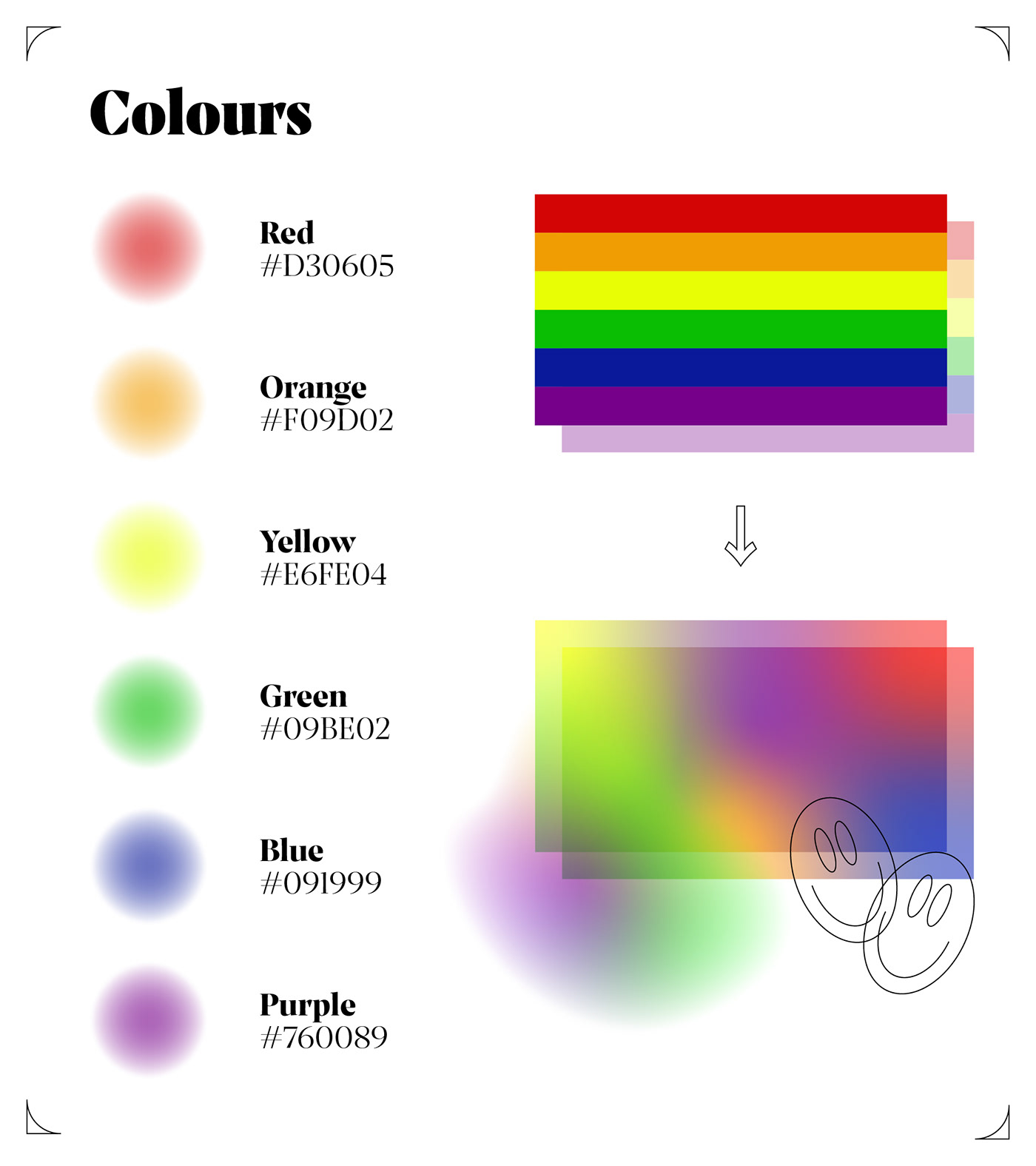 Brand Design Drag identity LGBT LGBTQ queer rainbow social media typography   visual identity