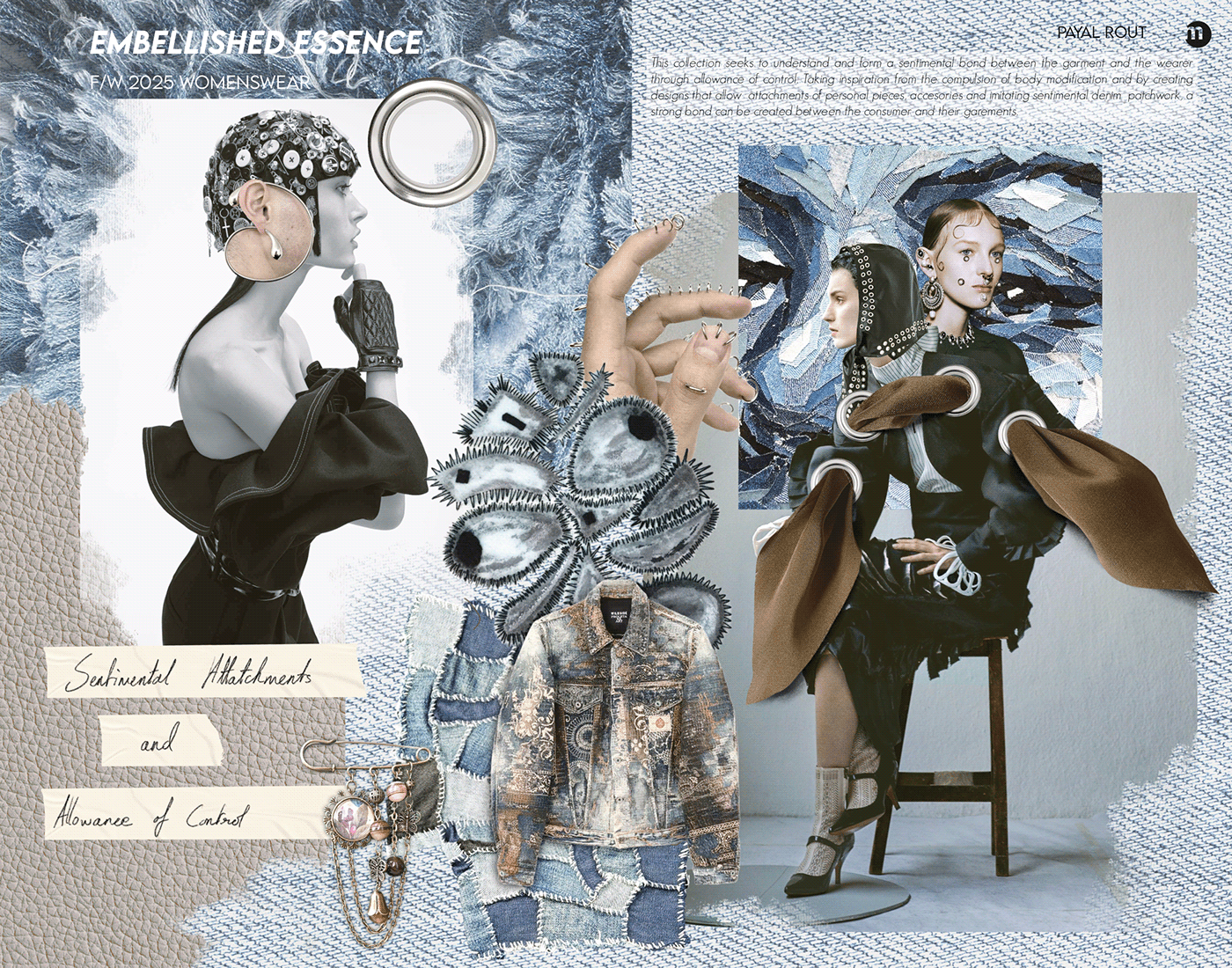 Fashion  fashion design fashion illustration fashion collection design ILLUSTRATION  concept moodboard inspiration