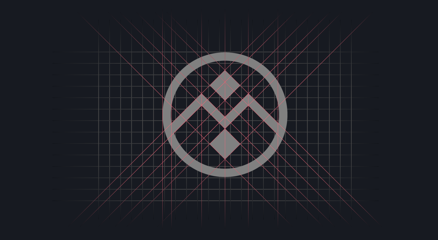 Construção do logo - Marlon Lana Design