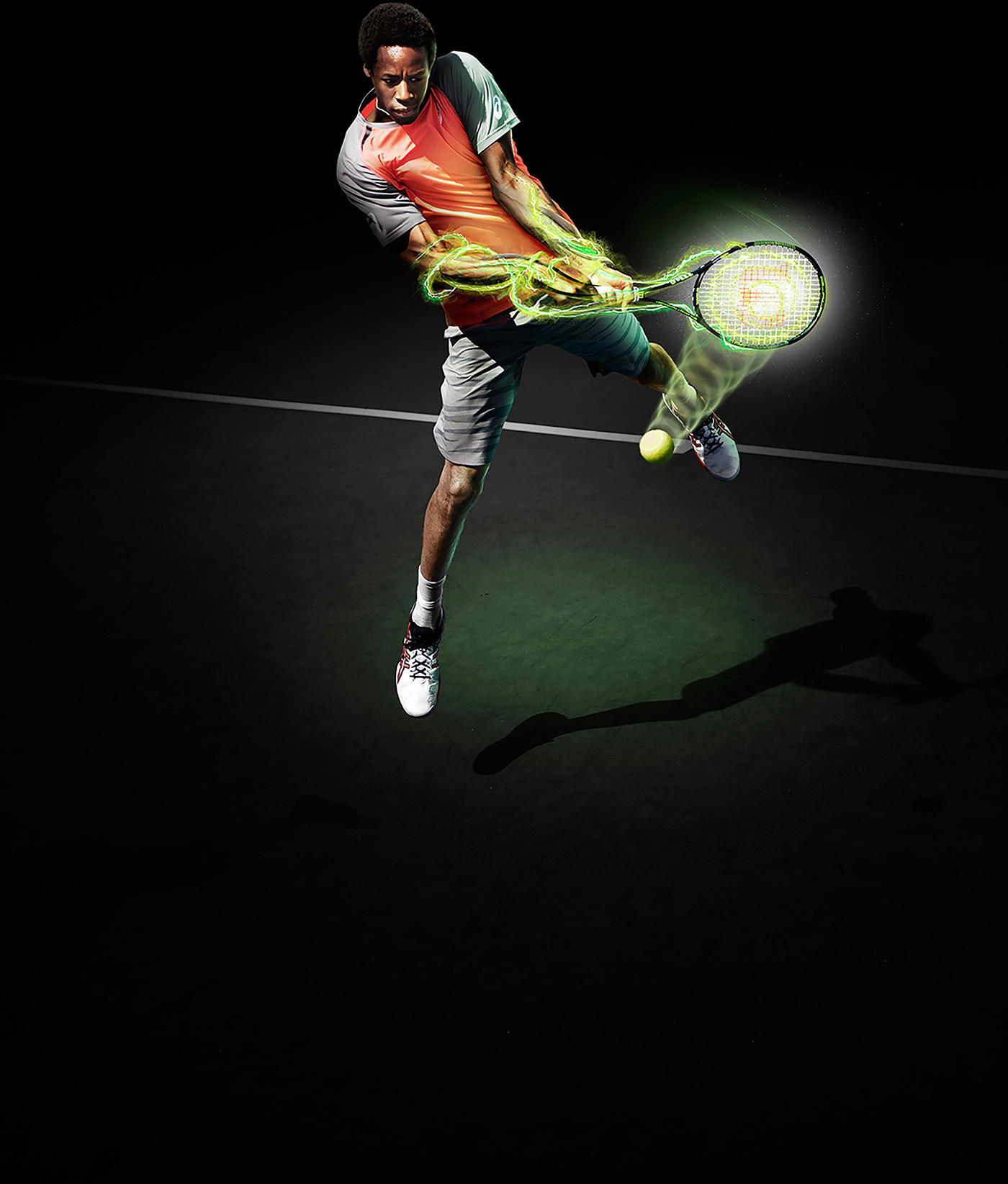 energy light trails light waves tennis wilson