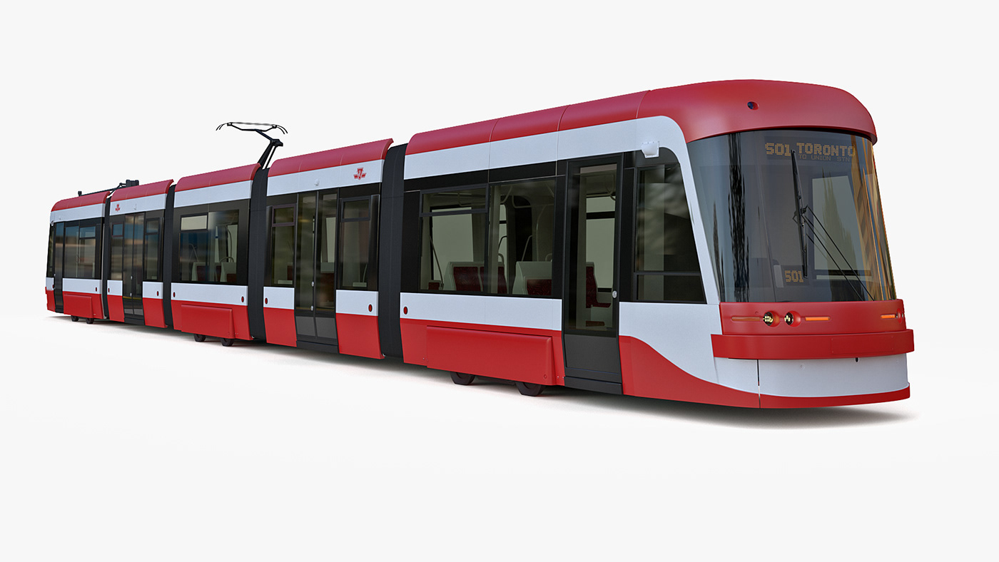 Flexity Outlook Toronto Streetcar tram train ttc Canada