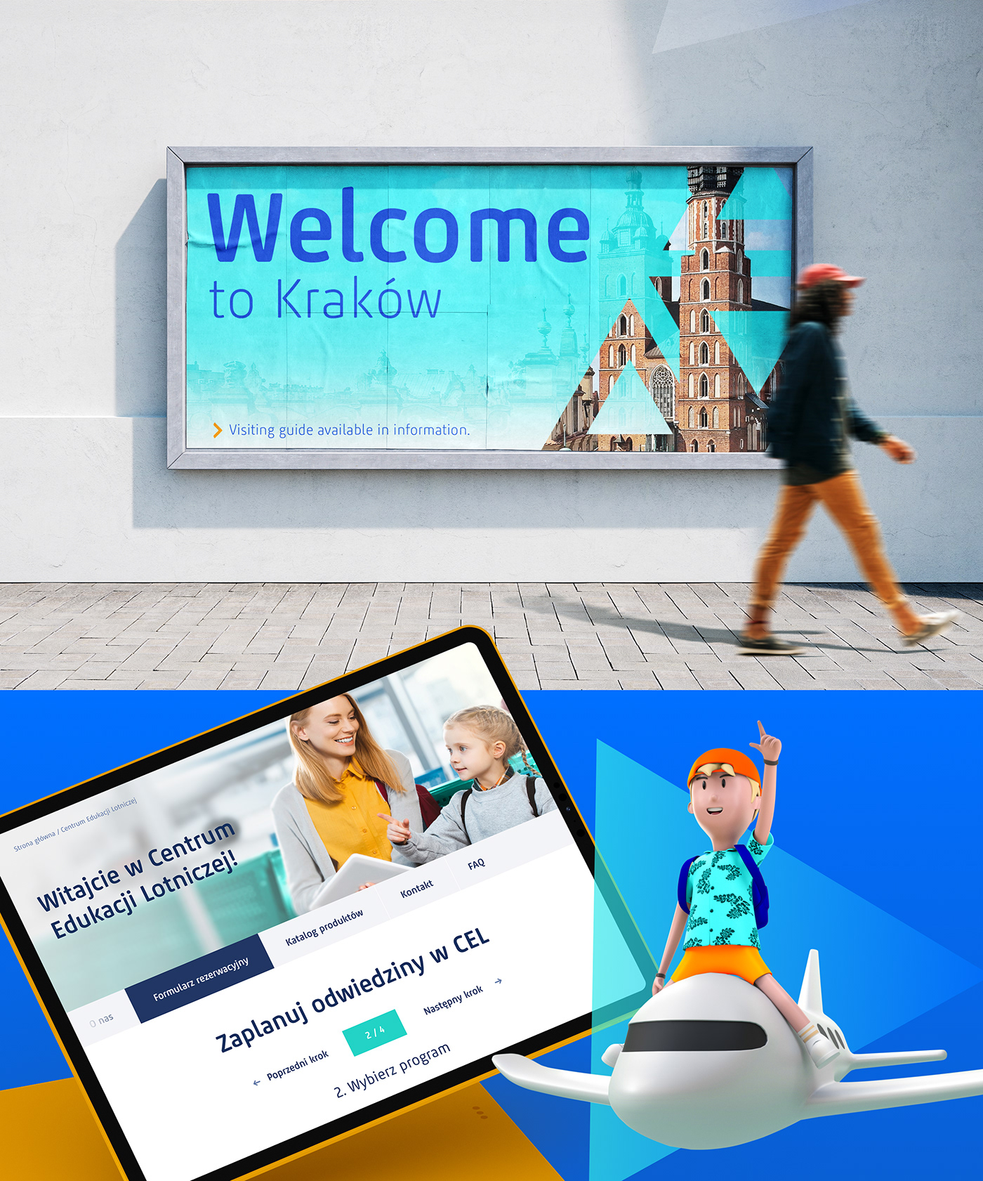 airport Webdesign krakow UI/UX UX design Website design development UI ux