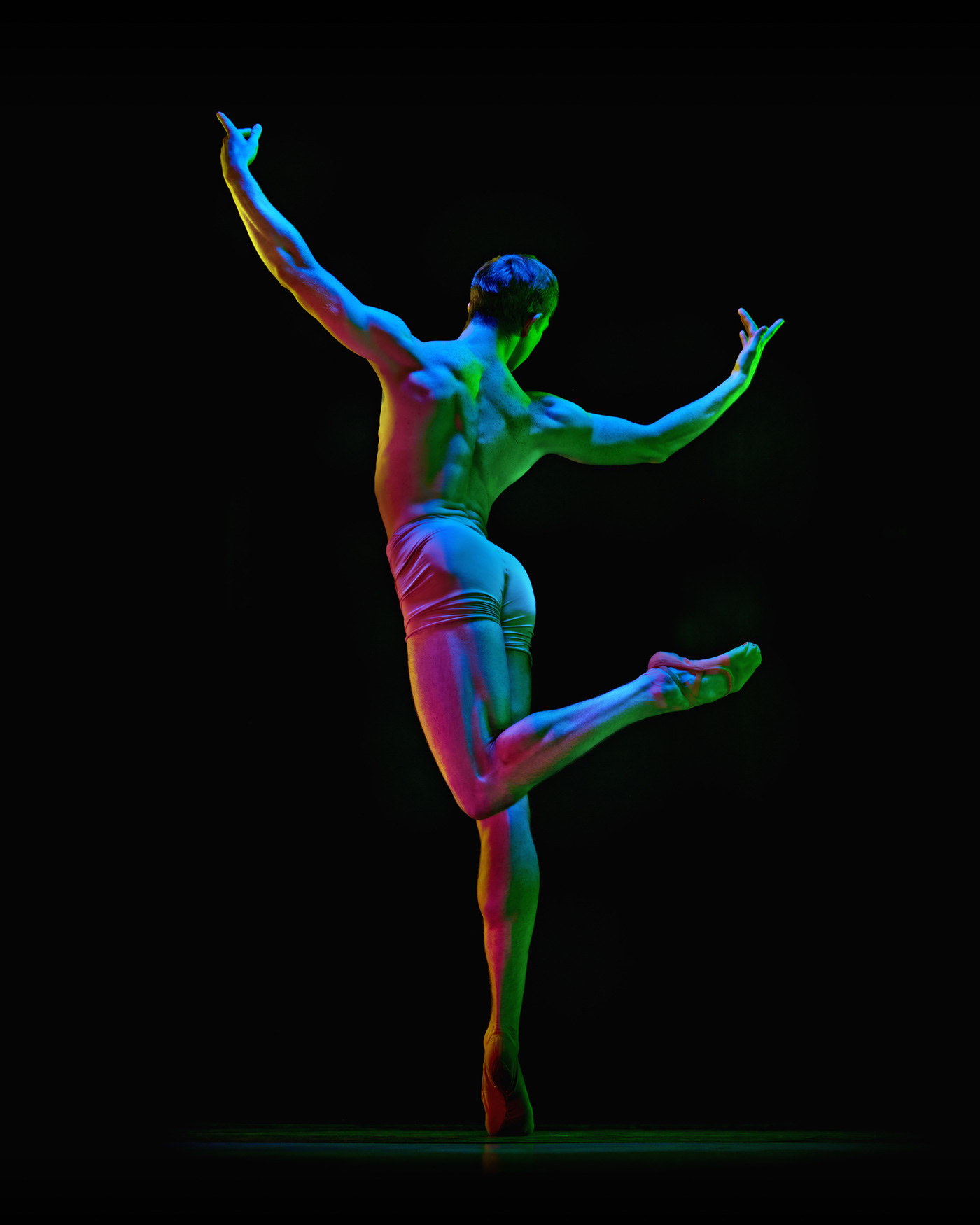 ballet ballet dancer color jump neon sports