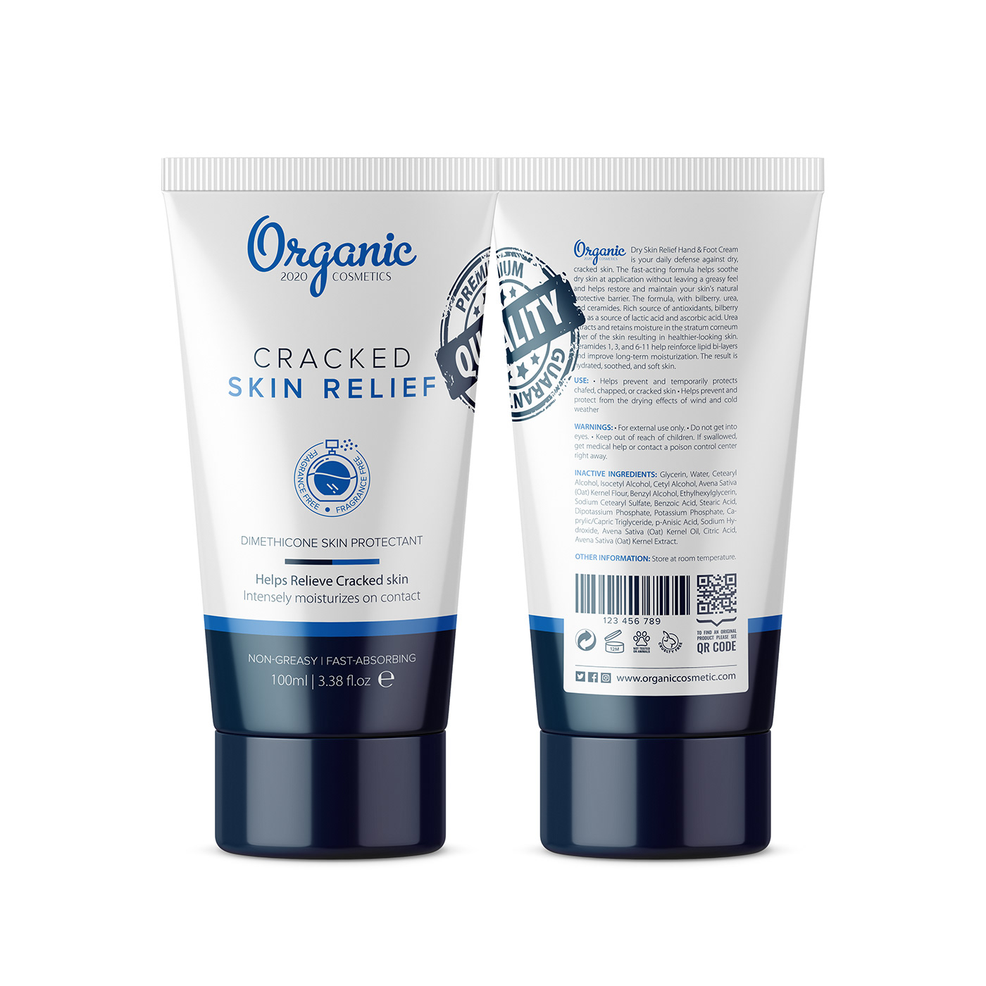 beauty cosmetics label design packaging design skin care skin relief