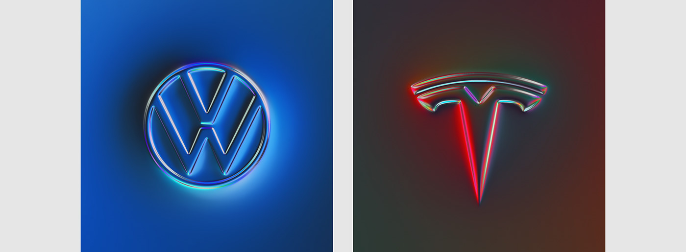 brand branding  chroma chrome Chrome Type logo logo type metallic neon Rebrand