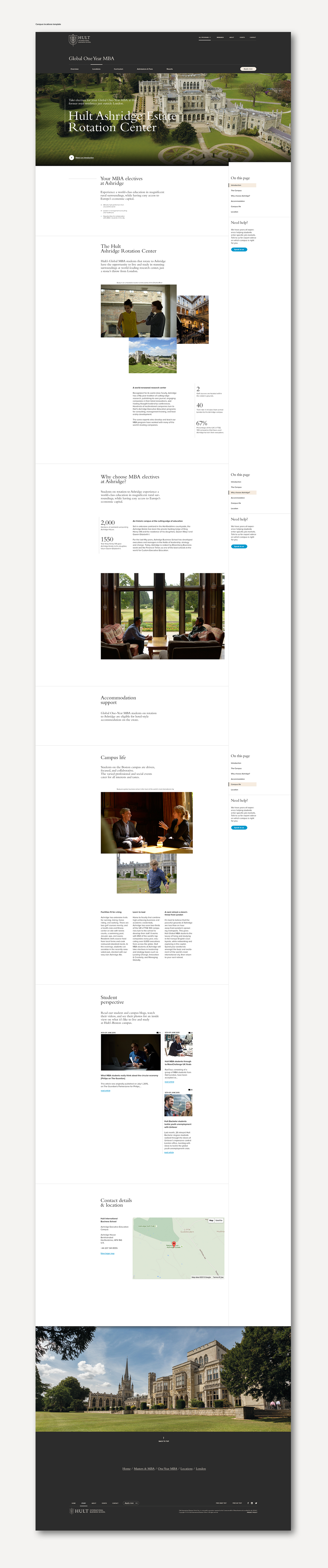 Web design school business academic Responsive mobile tablet desktop black White