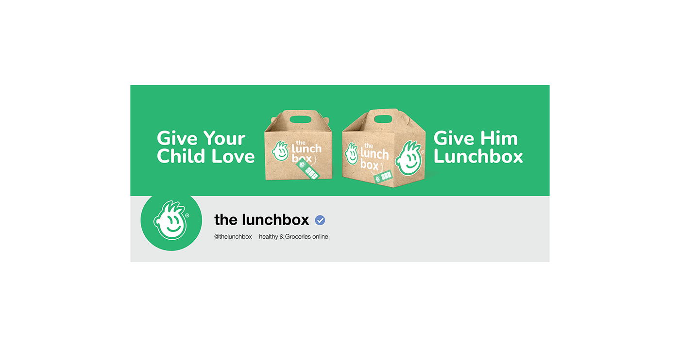arabic craft green healthy healthy food kids KSA lunchbox visual identity