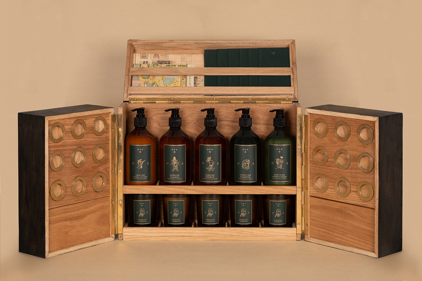 apothecary Aroma branding  Display ILLUSTRATION  oriental Packaging ritual scent toiletries