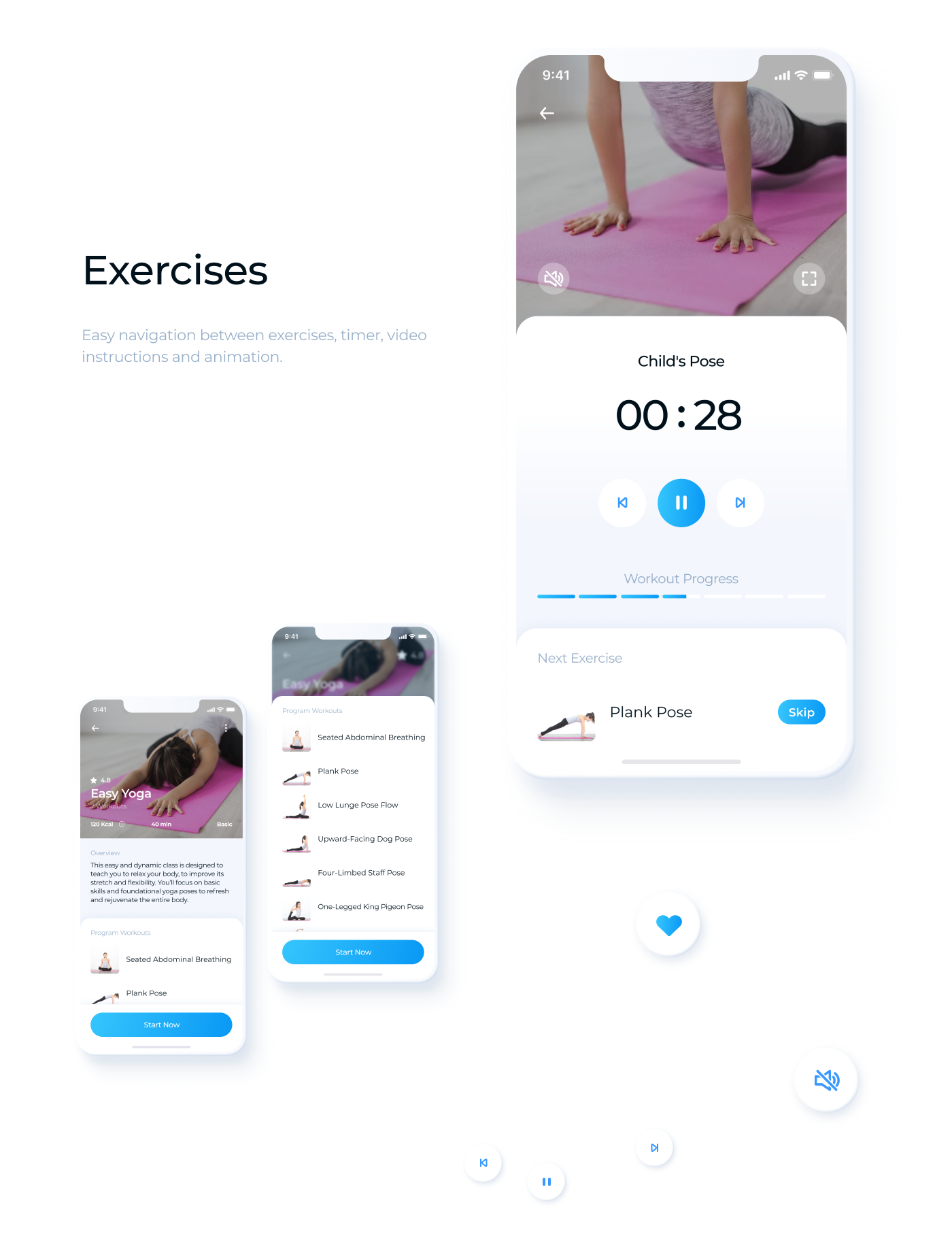 app fitness gym mobile profile sport tracker training workout Yoga