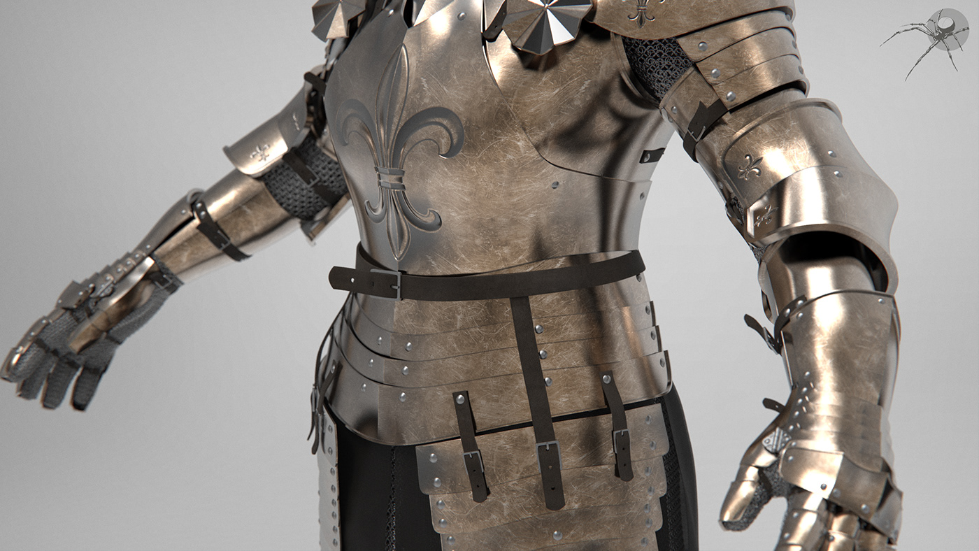 knight Armor medieval historic Breast Plate War Sword