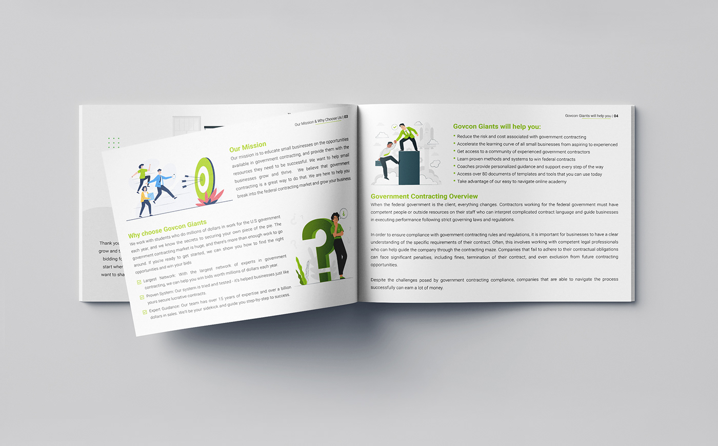Advertising  brand identity brochure business company profile corporate designer Landscape marketing   services