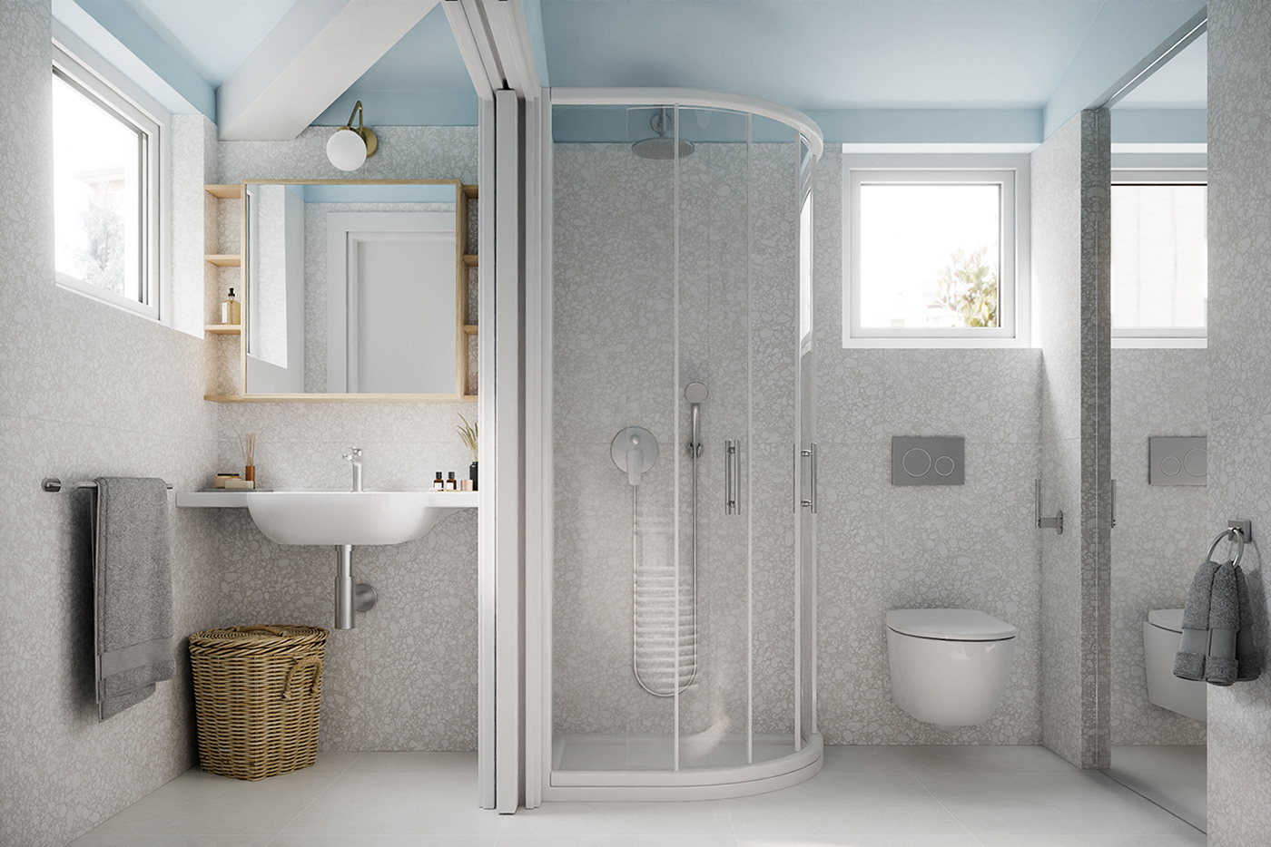 Image may contain: indoor, bathroom and plumbing fixture