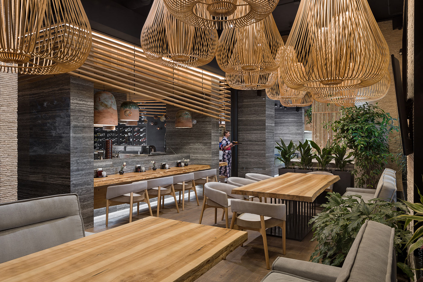 restaurants interior design  architecture japanese ukrainian andrey avdeenko Sergey Makhno interior photographer architecture photographer photographer