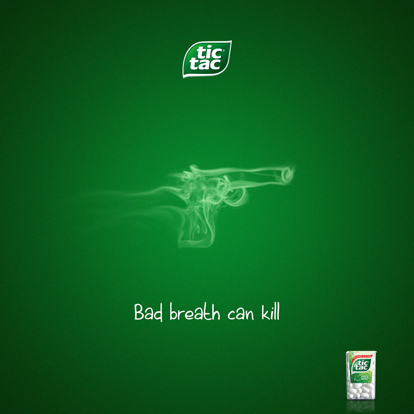 design art direction  Advertising  Tictac breath bad breath chewing gum