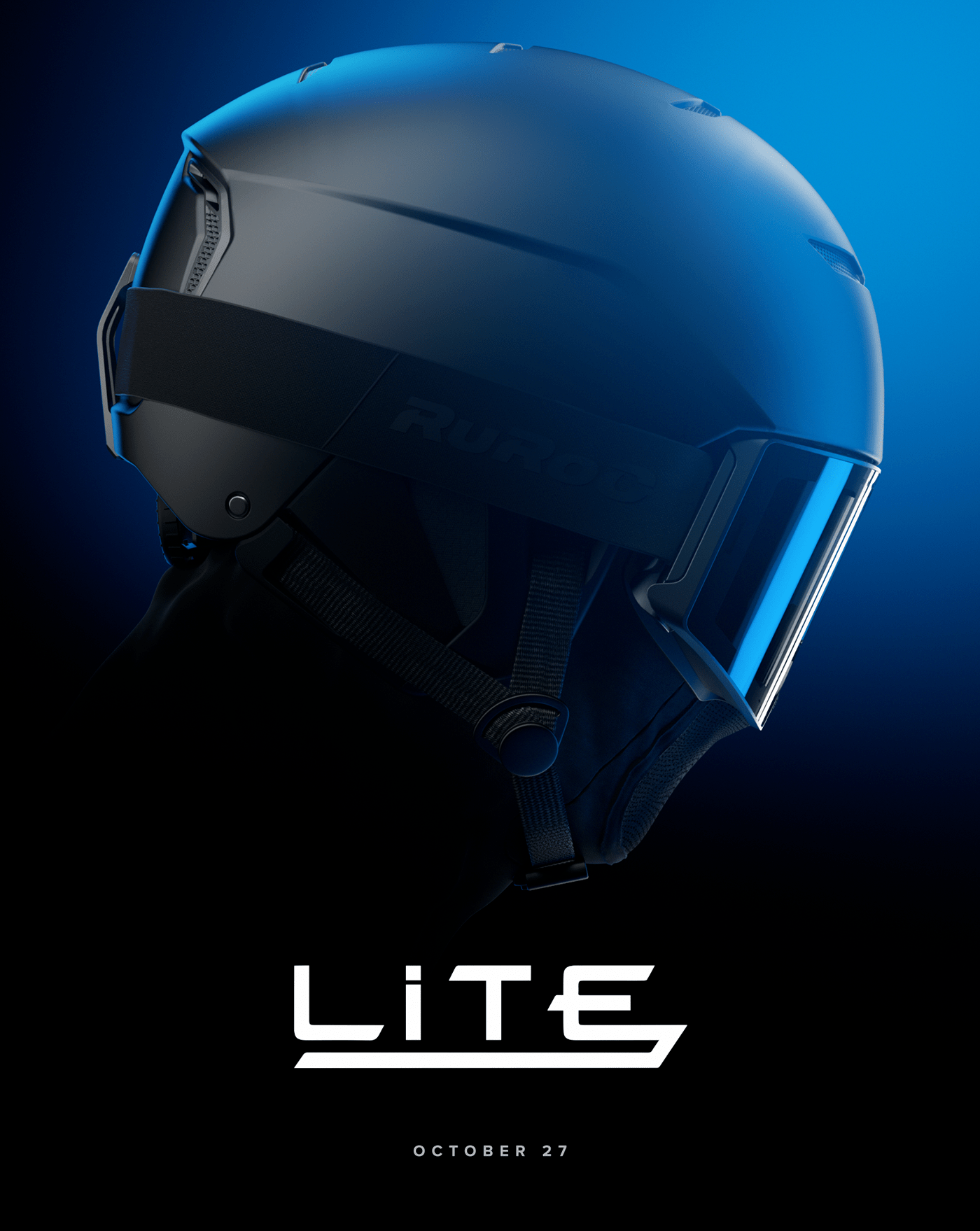 art CG CGI design Helmet particles product Render ruroc vfx