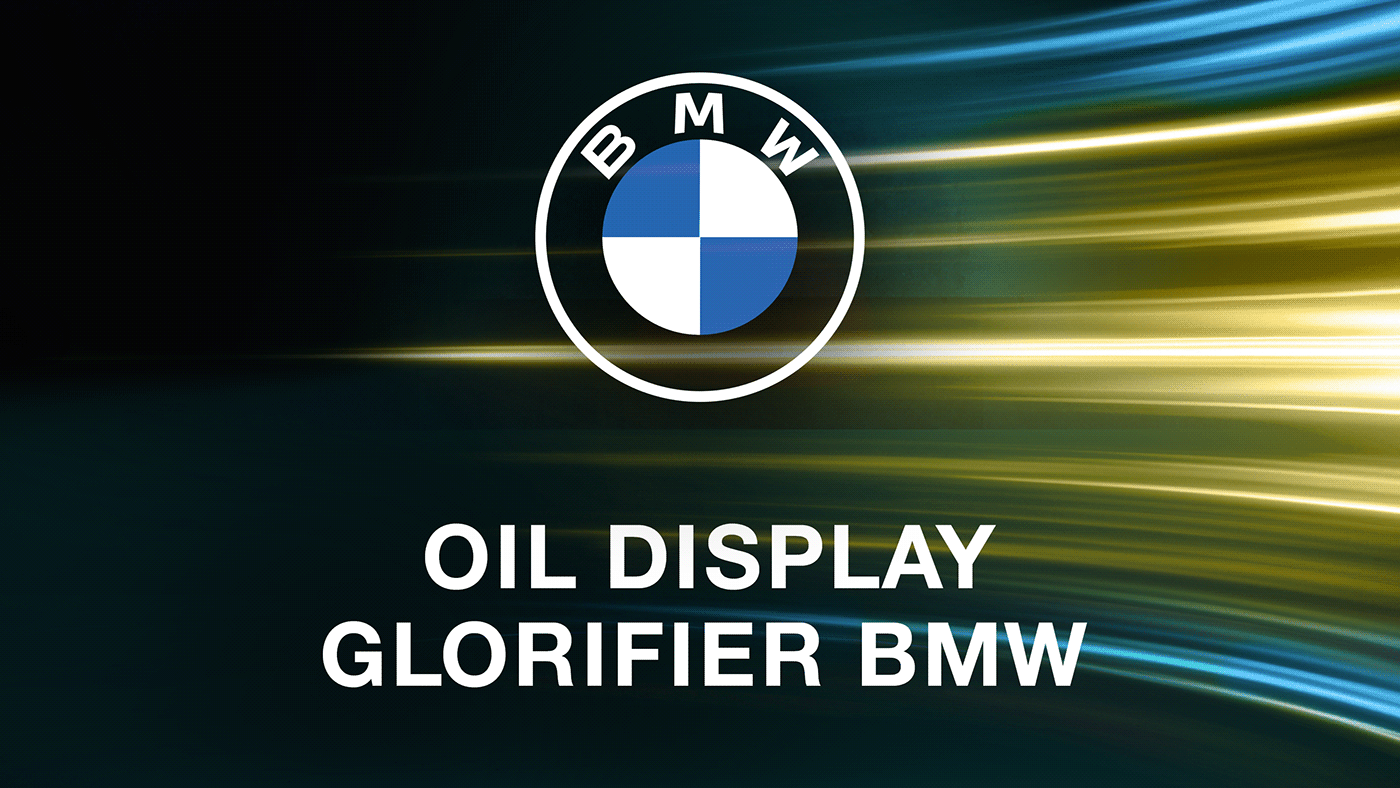 BMW BMW Design design creative  MPDV MPDV PREMIUM OIL BMW OIL POSM posm premium posm Glorifier