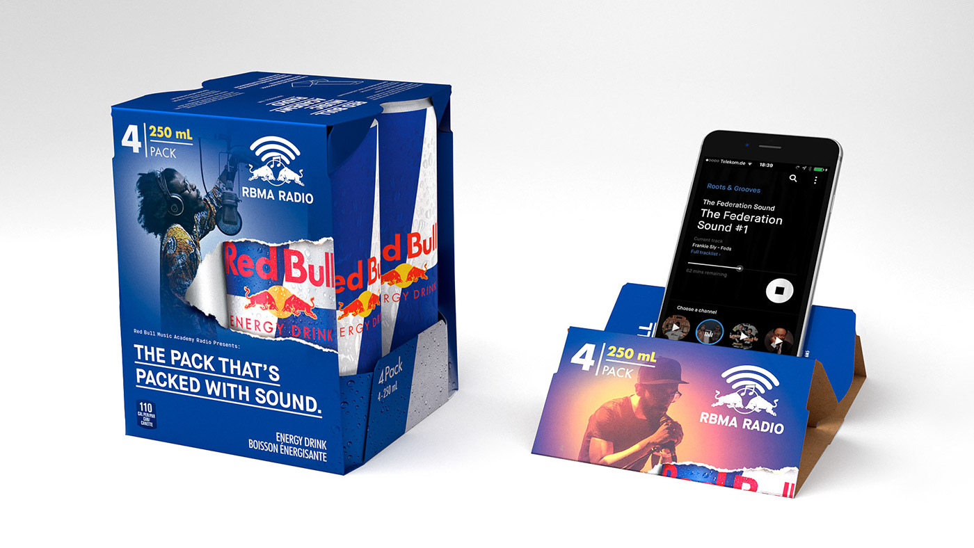 Red Bull Radio music academy brand guidelines launch campaign Advertising  magazine