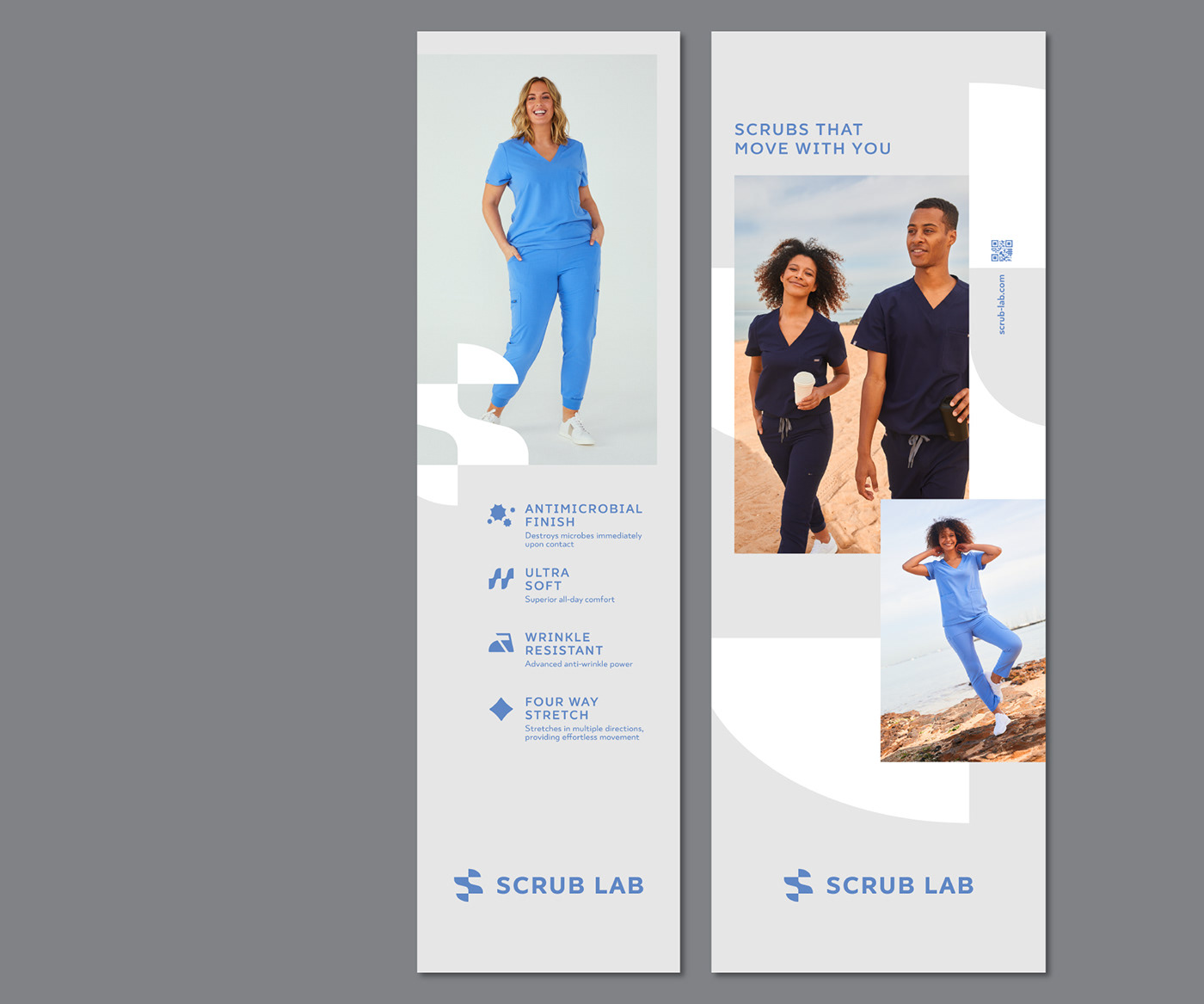 Active active wear brand identity branding  Clothing medical scrub