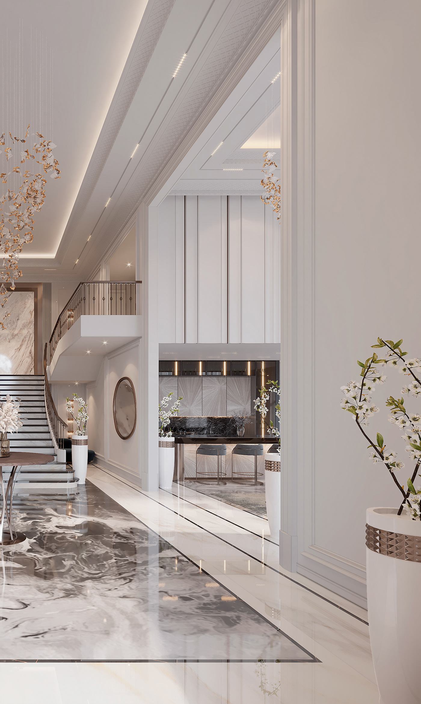 luxury Luxury Design Interior design architecture Render modern interior design  3ds max corona