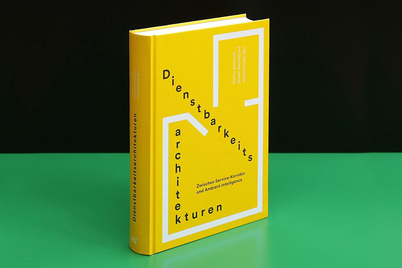 Bookdesign typography   pantone yellow architecture editorial book circular swiss design
