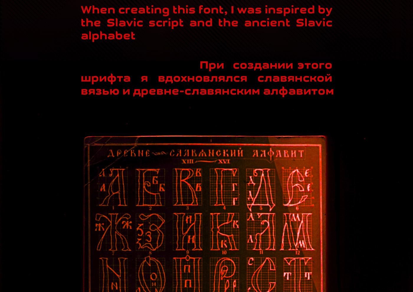 font Typeface type design alphabet Cyrillic futuristic russian modern ligature Russian ligature