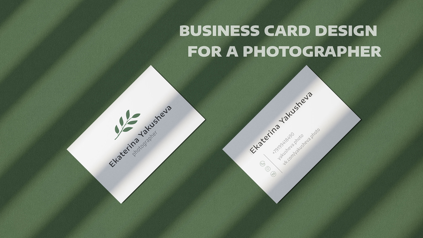 Kartvizittasarımı businesscard design tasarımı graphic Socialmedia photographer