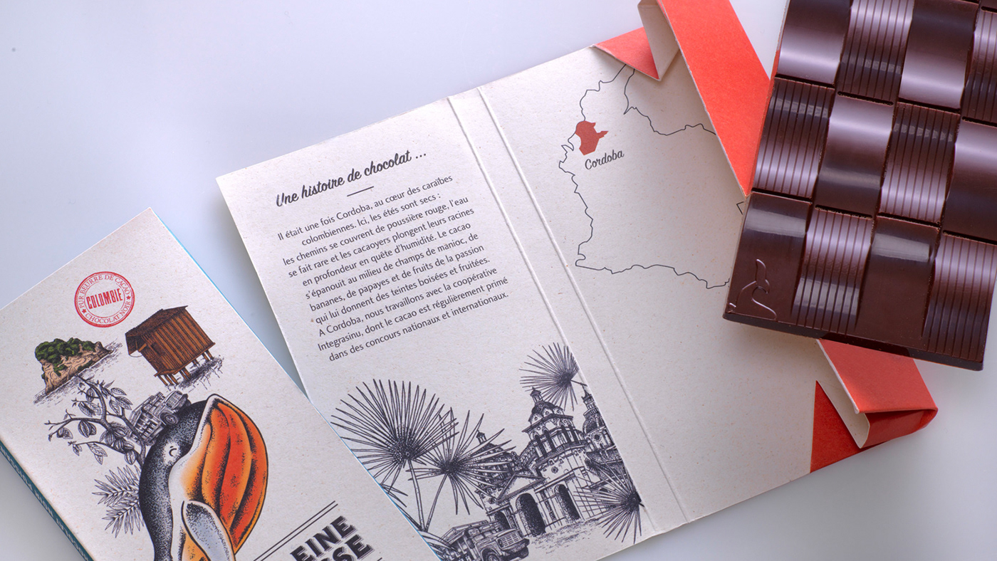 chocolate design global design colombia Whale concept Packaging baleine Cocoa RECYCLED
