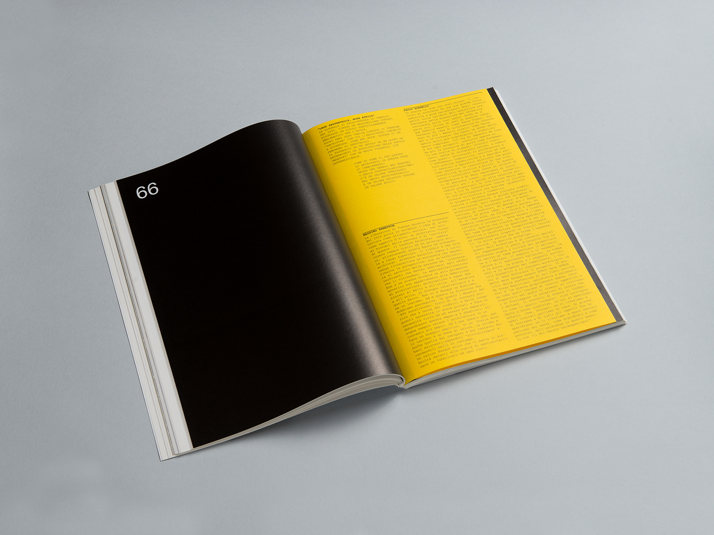 editorial architecture magazine typography  