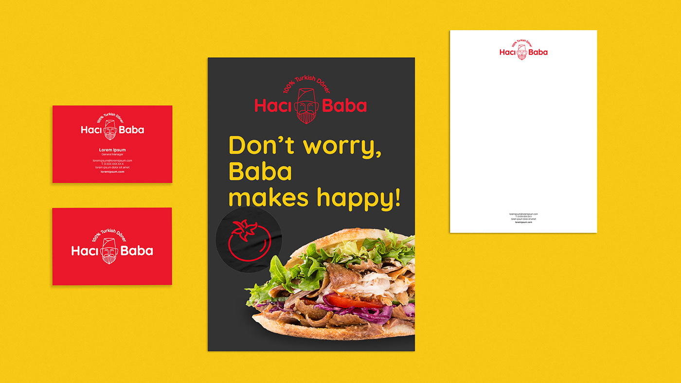 food branding Kebab Logo restaurant Social media post food logo doner kebab Logo Design Fast food marketing   Graphic Designer